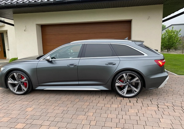 Audi RS6 cena 498000 przebieg: 56000, rok produkcji 2020 z Wadowice małe 497